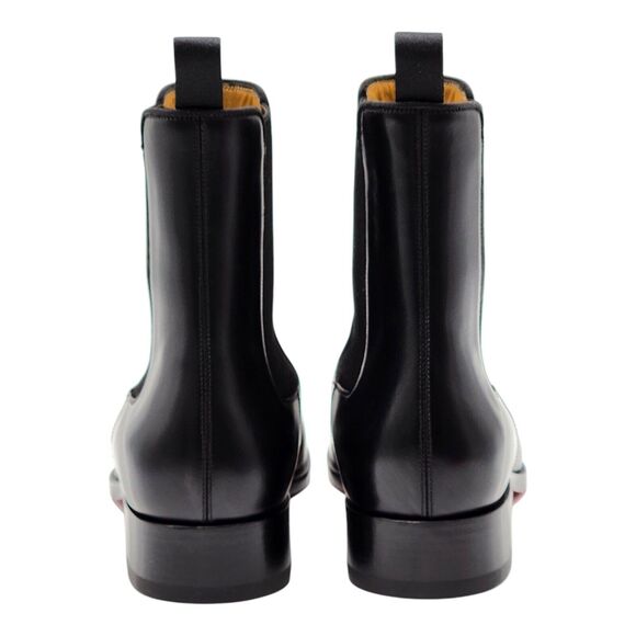 Christian Louboutin Samson Calf Leather Boots - Black EU 41 / US 8 $1395 - Picture 6 of 9